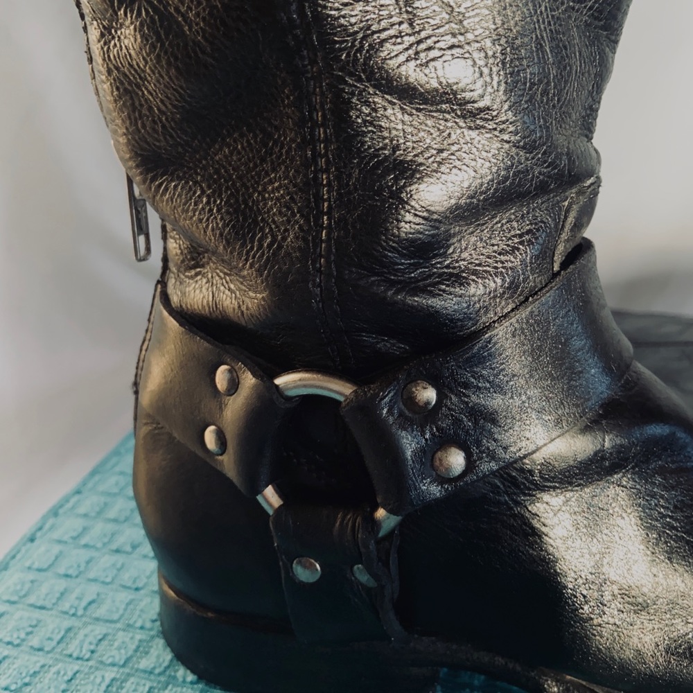 FRYE Phillip Harness Tall Sz 7 - Picture 7 of 8